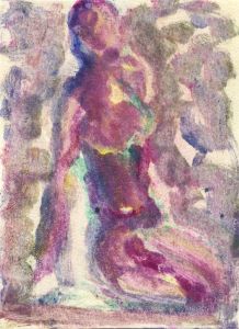 Joan Lewis - Set of 5 Contemporary Etchings, Figure Studies