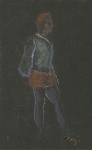 20th Century Pastel - Young Man in Costume