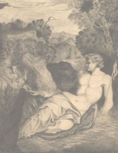 Rosemary - Mid 20th Century Graphite Drawing, Classical Nude