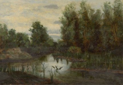 William Beech - Late 19th Century Oil, River Scene
