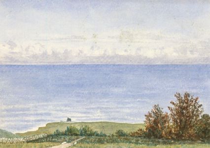 Eliza Westlake - Mid 19th Century Watercolour, Niton - the Artist's Garden