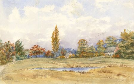 Eliza Westlake - Mid 19th Century Watercolour, Fordingbridge, New Forest