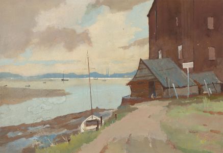 William Eyre (1891-1979) - Signed Watercolour, The Suffolk Coastline