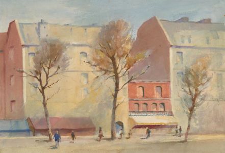 William Eyre (1891-1979) - Mid 20th Century Watercolour, French Street Scene