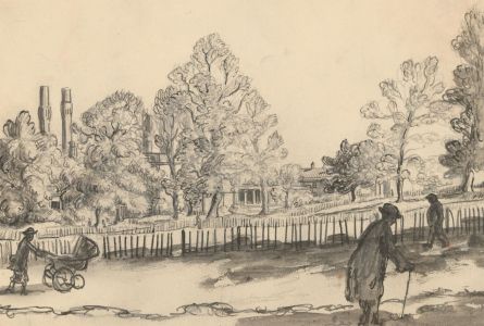 Harold Hope Read (1881-1959) - Early 20th Century Watercolour, The Park