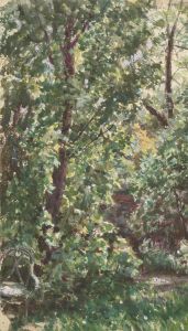 Harold Hope Read (1881-1959) - Early 20th Century Watercolour, The Summer Garden