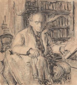 Harold Hope Read (1881-1959) - Early 20th Century Watercolour, Self Portrait
