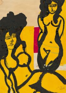 Anthony Barnard Harris (b.1939) - 2006 India Ink, Some Time Ago