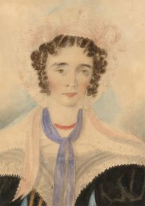 Early 19th Century Watercolour - Portrait of a Lady