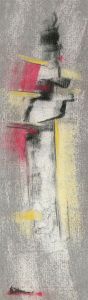 Hector McDonald Sutton (1903-1992) - Signed Pastel, Abstract 64