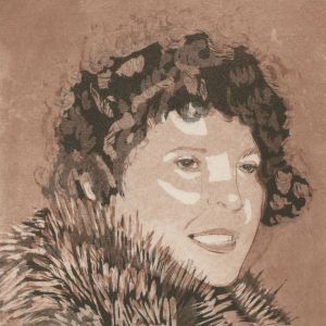 Patrick Procktor RA (1936 - 2003) - Signed 1983 Aquatint, Portrait of a Woman