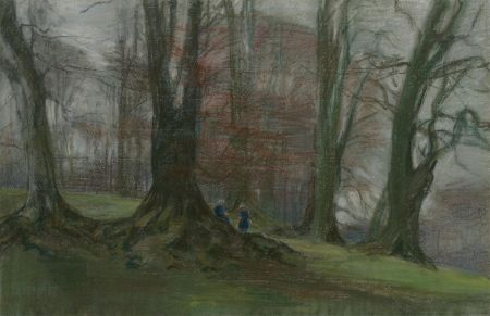 20th Century Pastel - Atmospheric Autumn Woodland