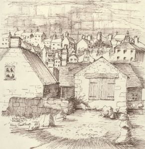 Hilary Sweet-Escott - Set of Three 2004 Pen and Graphite Drawings, Landscapes