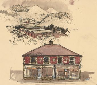 Jan Johnson - Set of Three 20th Century Pen and Ink Drawing, Life Studies