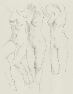 Franco Matania (1922-2006) - c.1990 Graphite Drawing, Life Studies