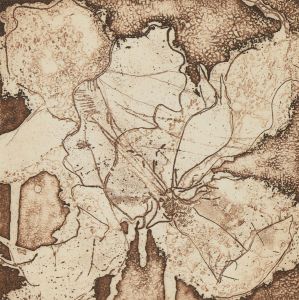 M. Morgan - 1974 Etching, Orchid