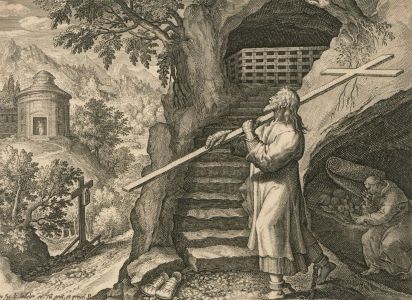 Jan Sadeler I (1550-1600) - 16th Century Engraving, Plate 14: Theodorus