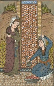 Indian Miniatures - Late 19th Century Gouache, The Figures