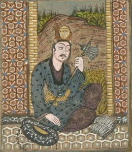 Indian Miniatures - Late 19th Century Gouache, The Musician