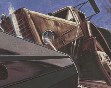 20th Century Mixed Media Illustration - The Chase