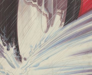 20th Century Mixed Media Illustration - Splash