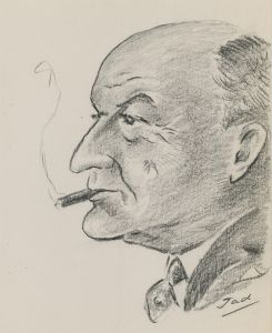Jad Davies (1909-1998) - 1949 Charcoal Drawing, Neil Christie