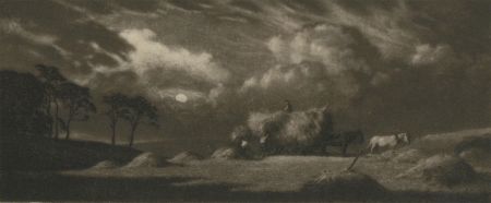 Joseph Kirkpatrick (1872-1936) - Early 20th Century Etching, Hay Harvest
