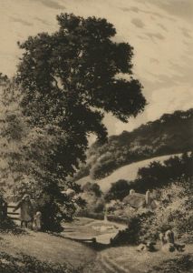 Joseph Kirkpatrick (1872-1936) - Early 20th Century Aquatint, Summer Landscape