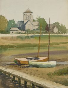 Clifford H. Thompson (1926-2017) - 1953 Watercolour, Shoreham