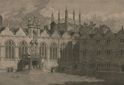 James Basire after J.M.W. Turner - 1801 Engraving, Oriel College, Oxford
