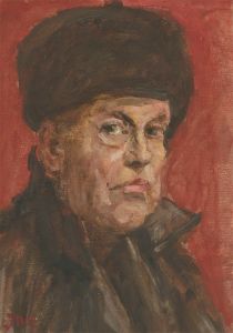 Ronald Olley (b.1923) - c. 2000 Oil, A Russian Gentleman