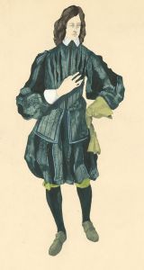 Mid 20th Century Gouache - Costume Design For Antonio