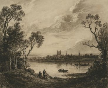 After Thomas Gainsborough (1727-1788) - Late 19th Century Etching, Worcester