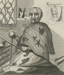 James Caulfield - Early 20th Century Engraving, Mother Damnable of Kentish Town