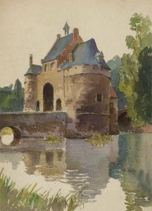 Charles Edward Hannaford RBA - Early 20th Century Watercolour, Tranquil Scene