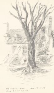 John A. Case - Set of Seven Contemporary Graphite Drawings, Annotated Studies