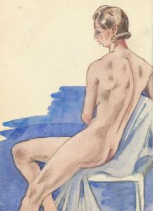 Albert Wainwright (1898-1943) - Mid 20th Century Watercolour, Nude V