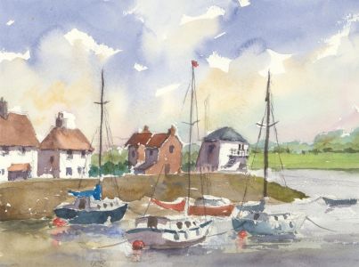 John A. Case - Contemporary Watercolour, Pill