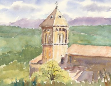 John A. Case - Contemporary Watercolour, Viens