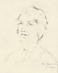 Lady Eleanor Mather - Sketch Book, Collection of Portraits