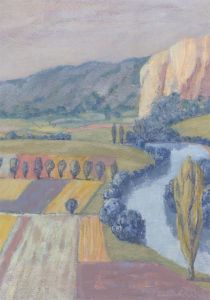 Audrey Reddy - Contemporary Oil, Meandering River
