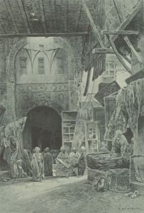 George Montbard(1841-1905) - Autotype, Market Scene