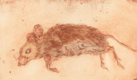 Ronald Olley (b.1923) - Signed c. 2000 Etching, The Mouse