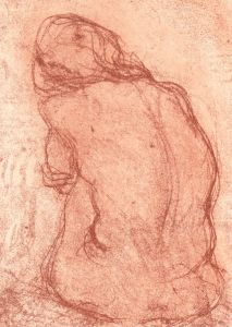 Ronald Olley (b.1923) - Signed c. 2000 Etching, Sitting Nude Study