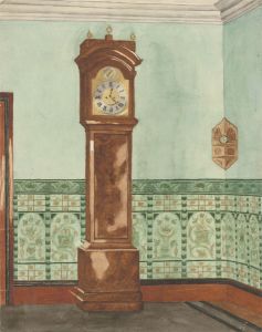 Amy F. Bridges - 1894 Watercolour, A Contrast by Tintoretto