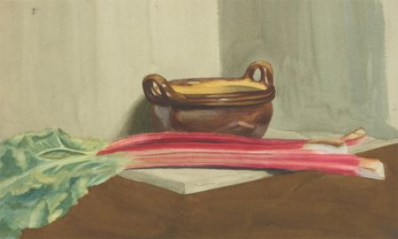 Amy F. Bridges - Set of Two 1895 Watercolours, Still Life Studies