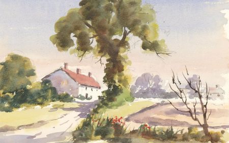 John A. Case - Contemporary Watercolour, Landscape/Coastal Study