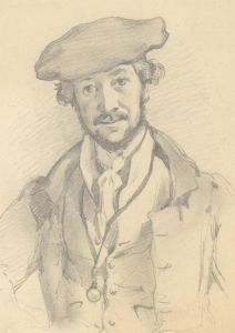 Late 19th Century Graphite Drawing - Spanish Bullfighter
