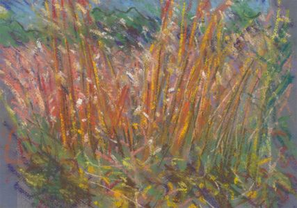 Paul Dealon - 20th Century Pastel, Wildflowers