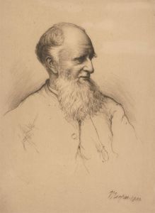 Mortimer Luddington Menpes (1855-1938) - 1880 Etching, Bishop Jenner